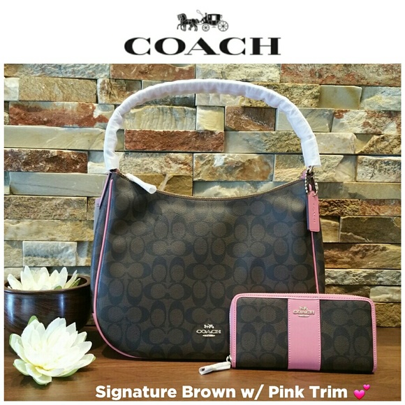 Coach Handbags - NEW Coach Shoulder Bag & Wallet (set of 2)